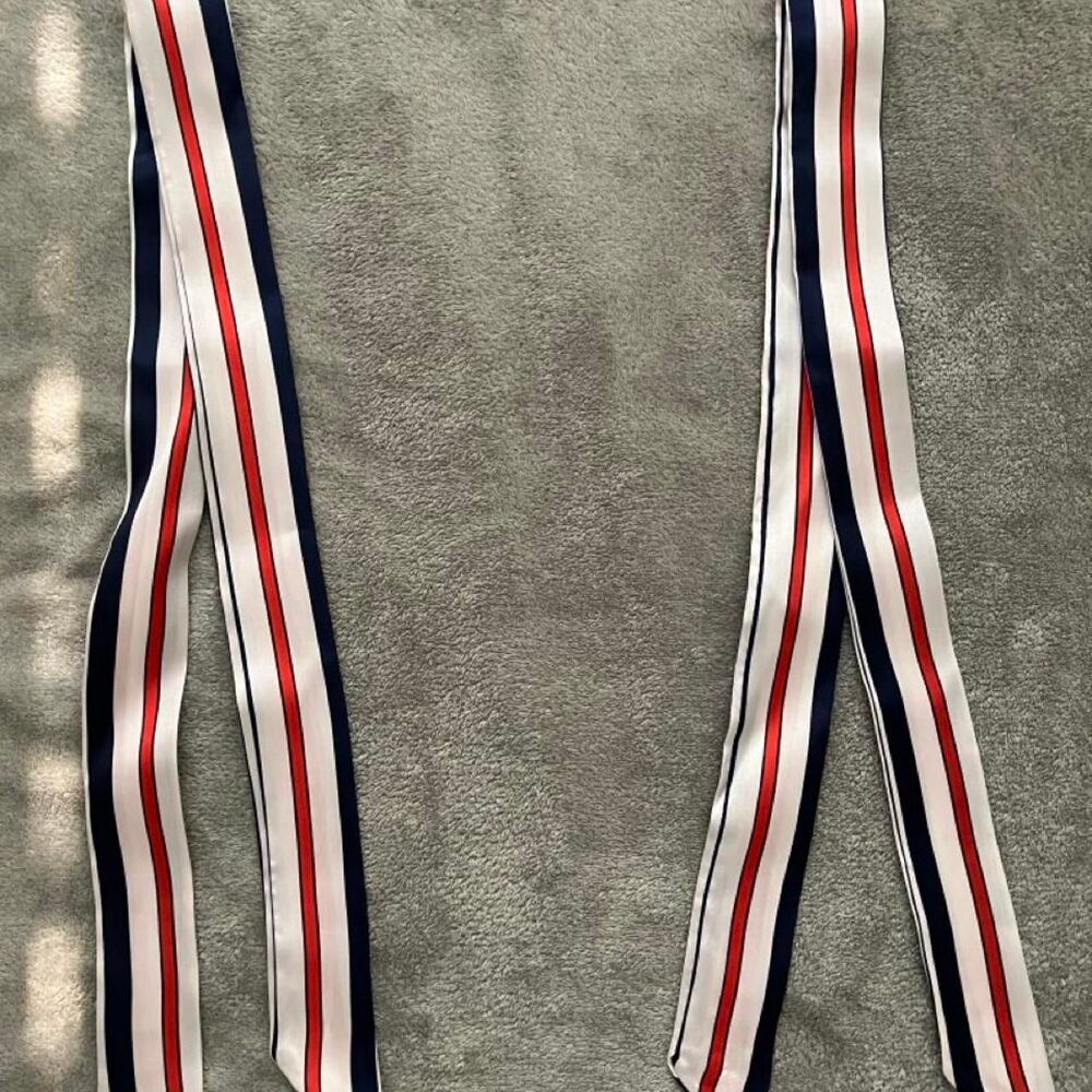 Red & White Striped Twilly Set